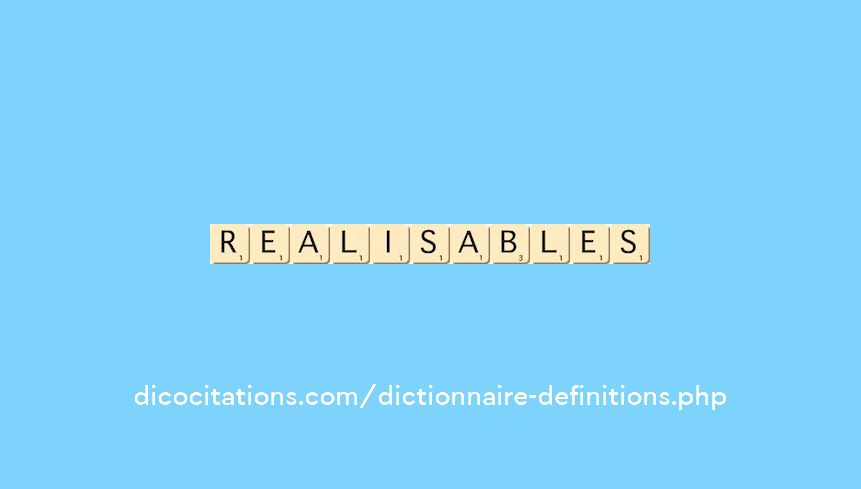 realisables