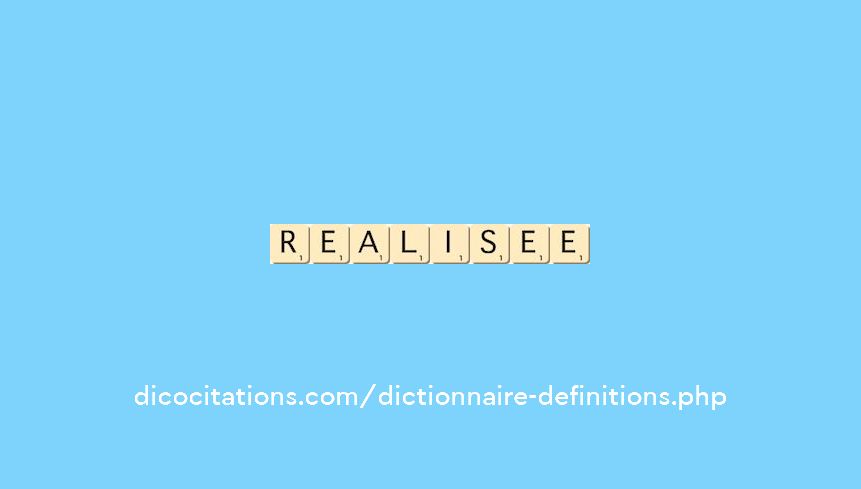 realisee