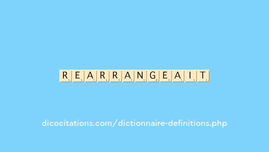 rearrangeait rearrangeait