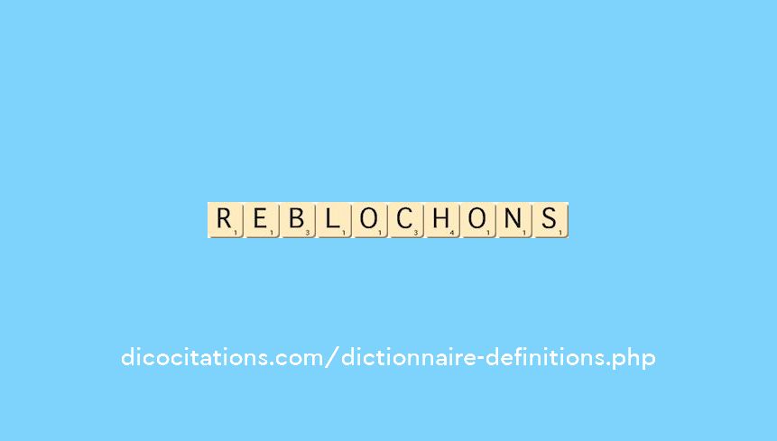 reblochons