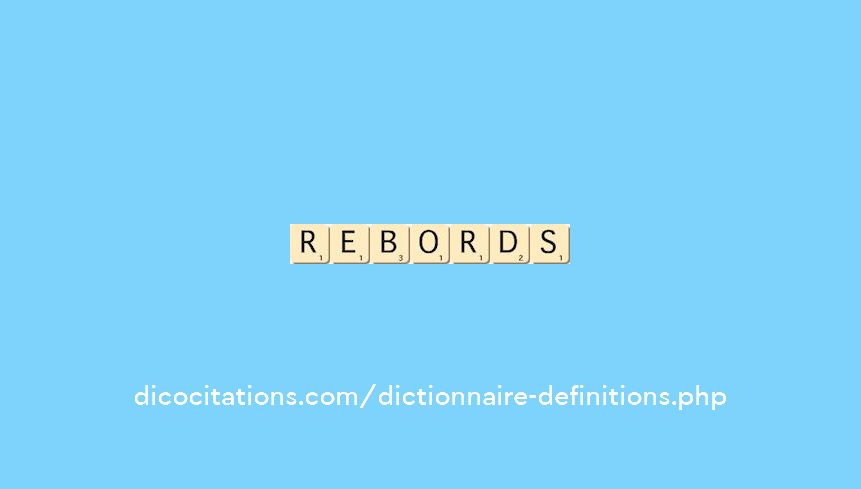 rebords rebords