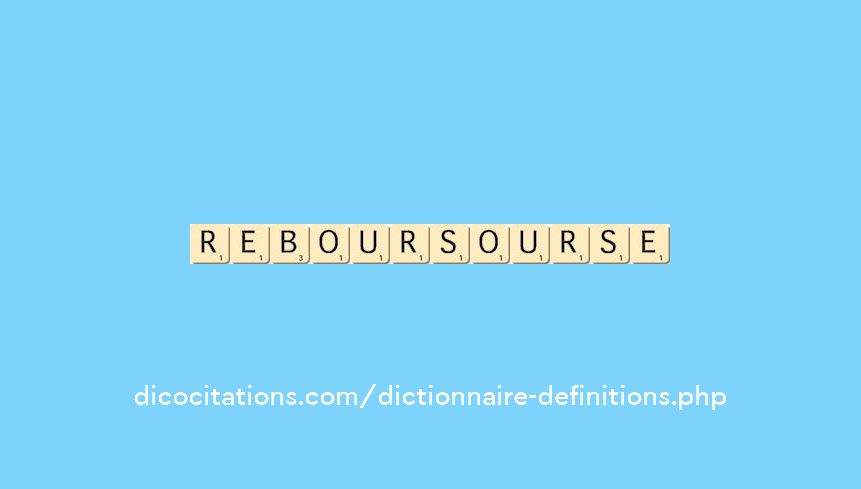 rebours--ourse