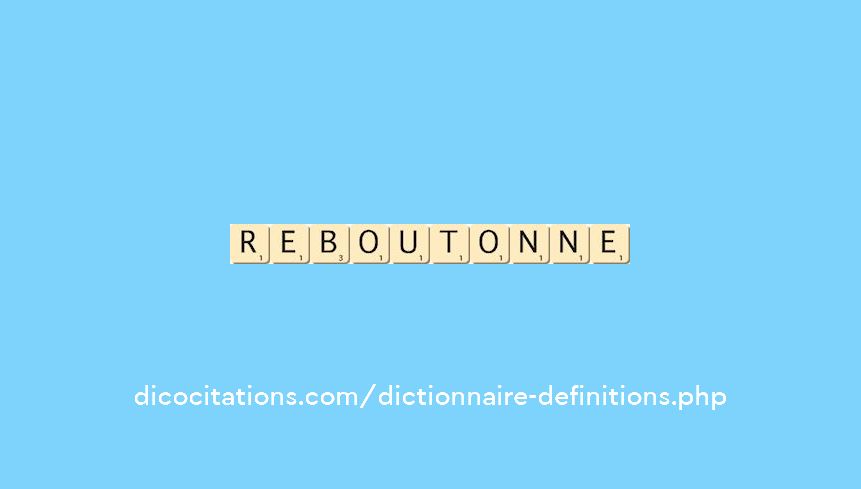 reboutonne
