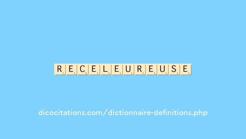 receleur--euse