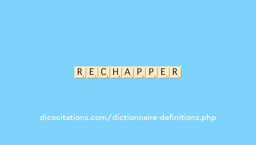 rechapper