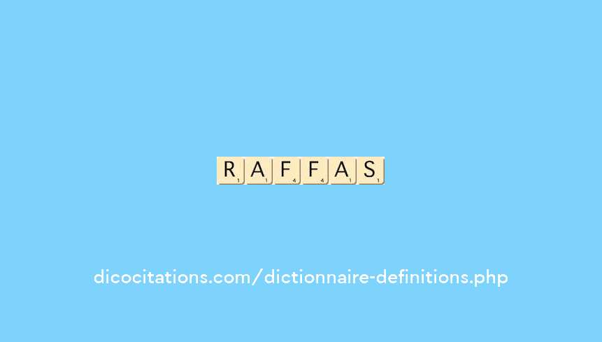 rechauffais rechauffais