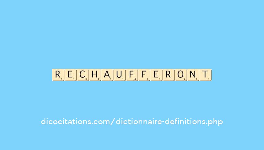 rechaufferont rechaufferont