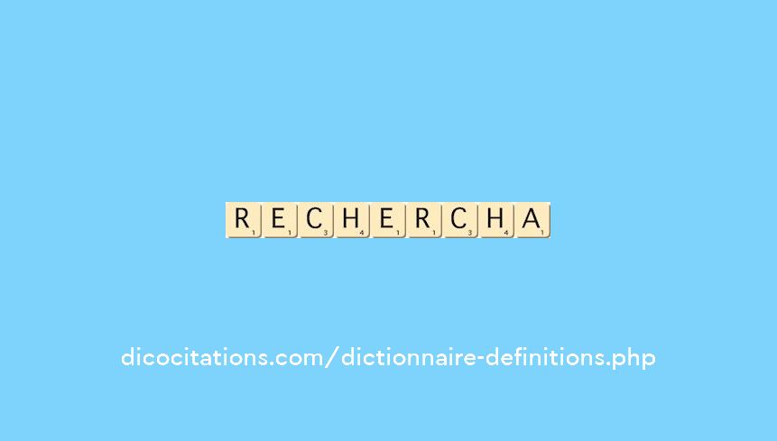 rechercha rechercha