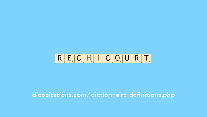 rechicourt rechicourt