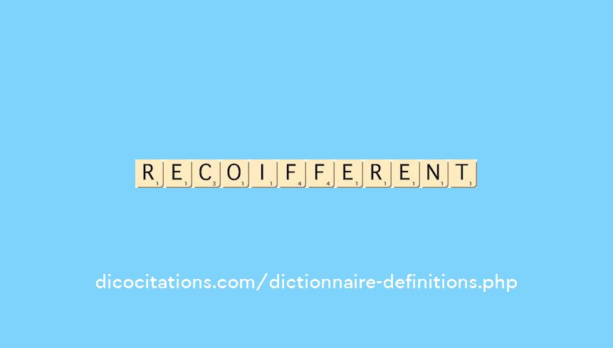 recoifferent recoifferent