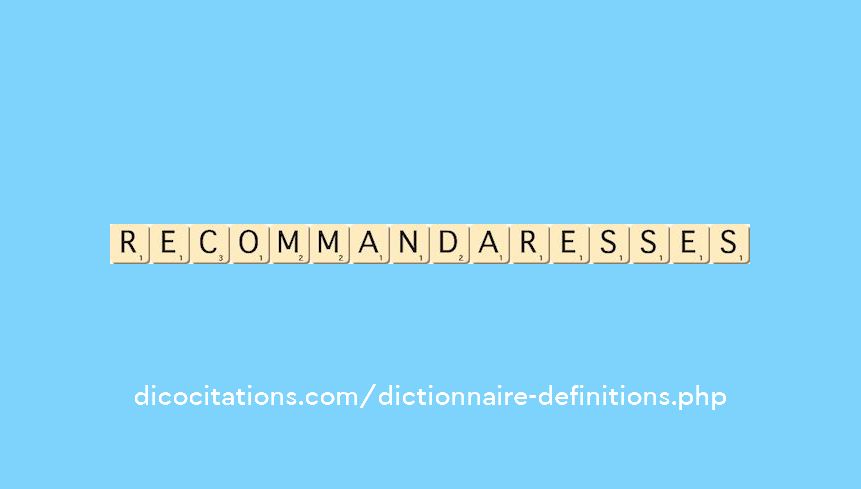 recommandaresses
