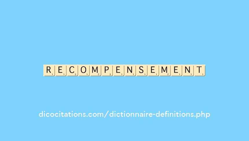 recompensement