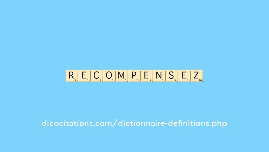 recompensez recompensez