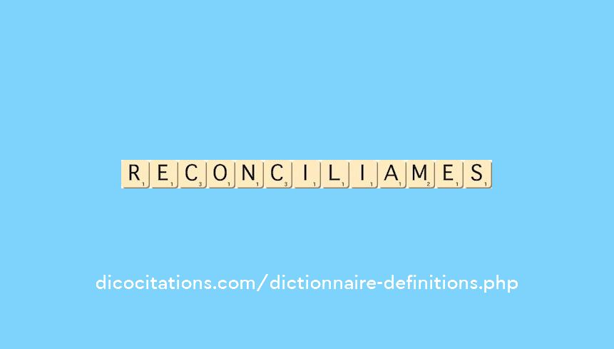 reconciliames reconciliames