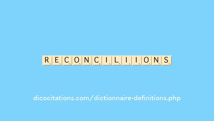 reconciliions