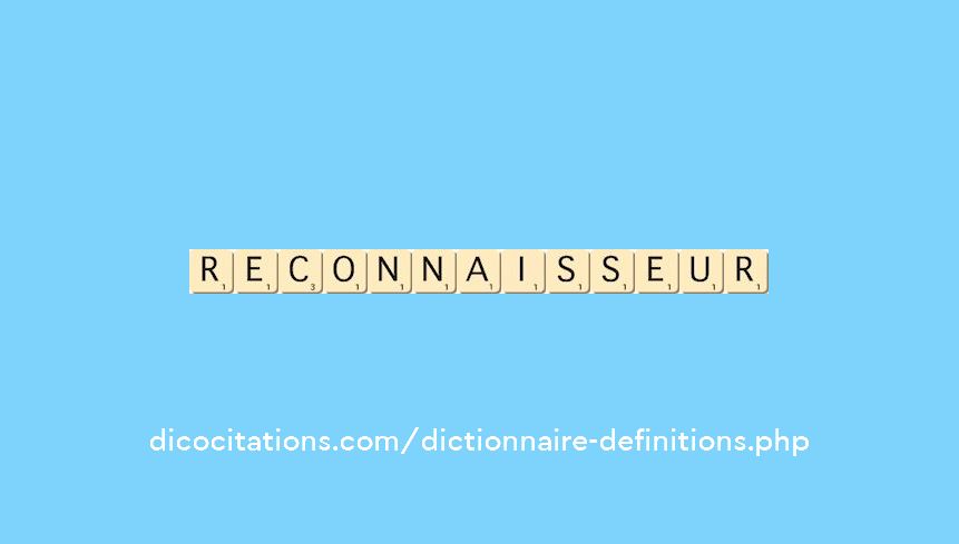 reconnaisseur