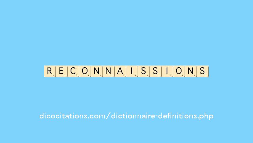reconnaissions