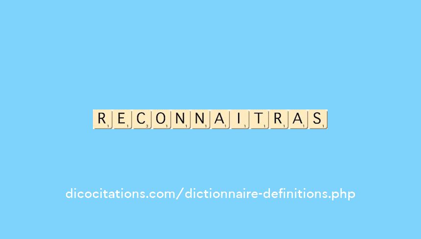 reconnaitras reconnaitras