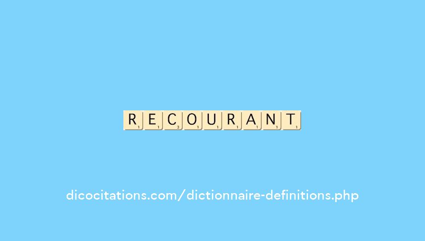 recourant