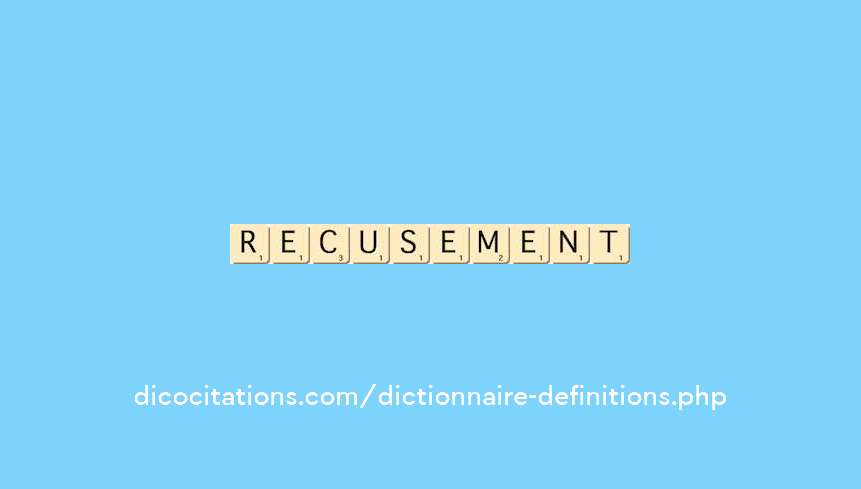 recousement