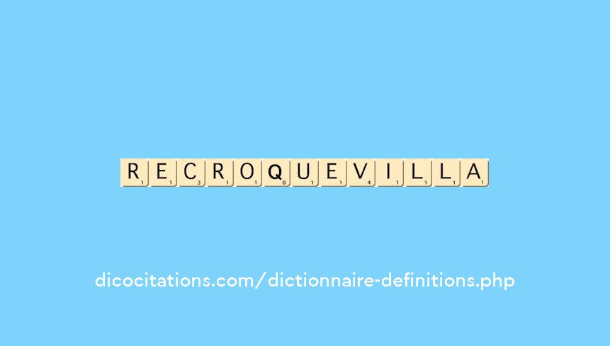 recroquevilla recroquevilla