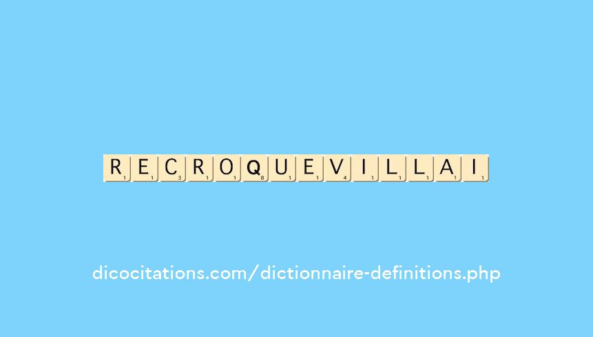 recroquevillai
