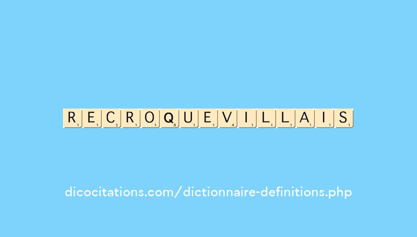 recroquevillais