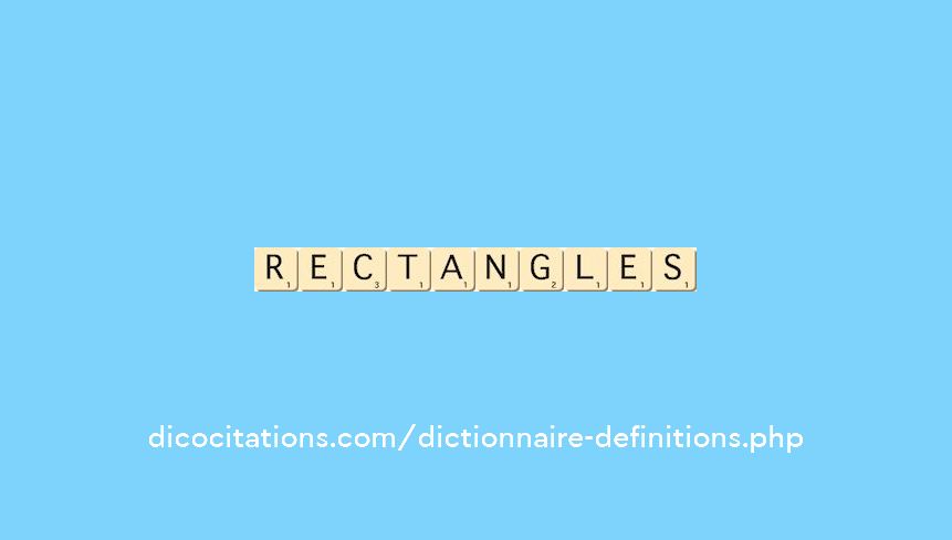 rectangles