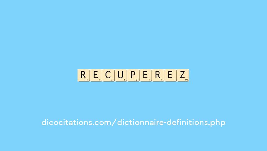 recuperez