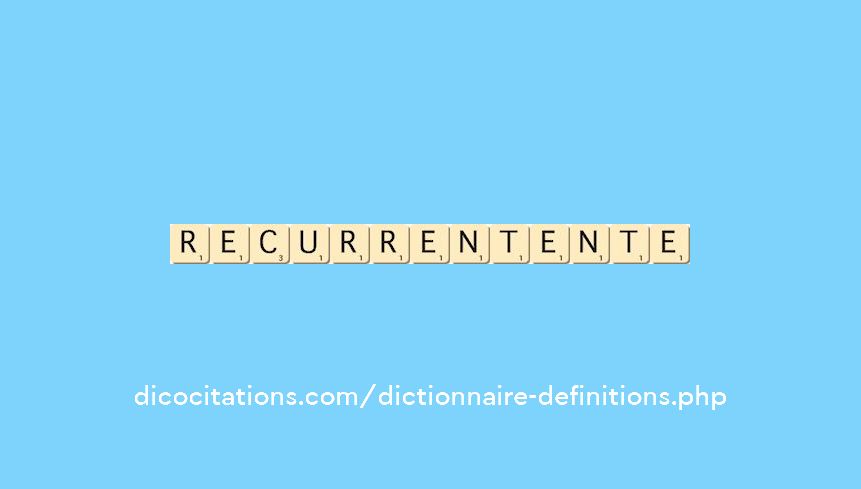 recurrent--ente