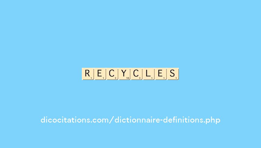 recycles recycles