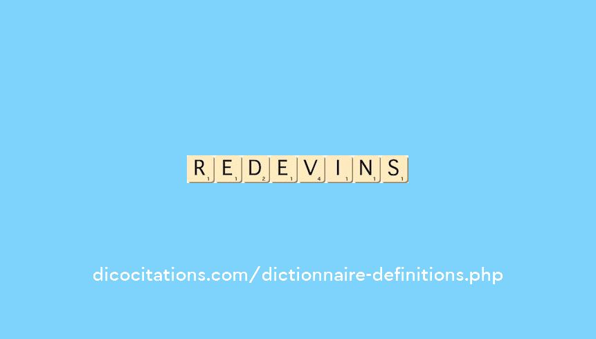 redevins redevins
