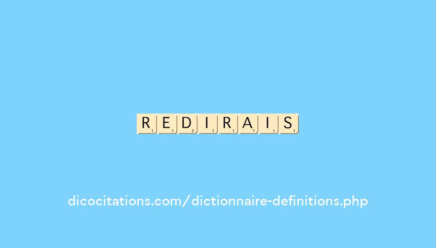 redirais
