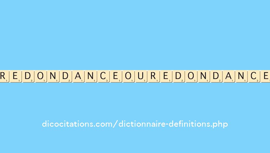 redondance-ou-redondance
