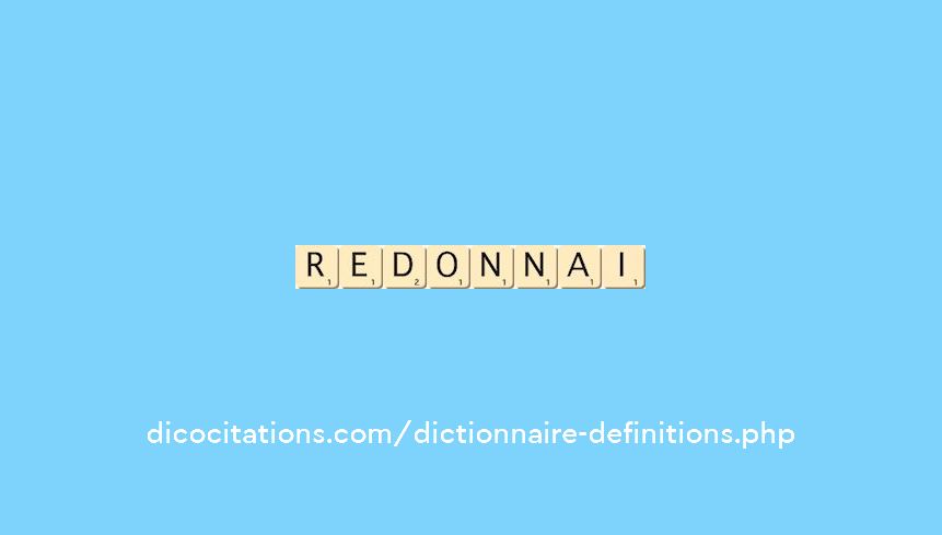 redonnai