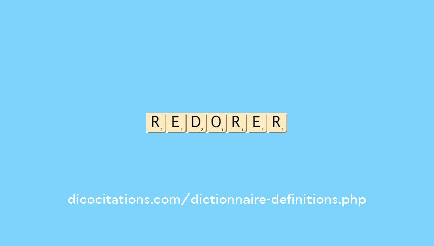 redorer