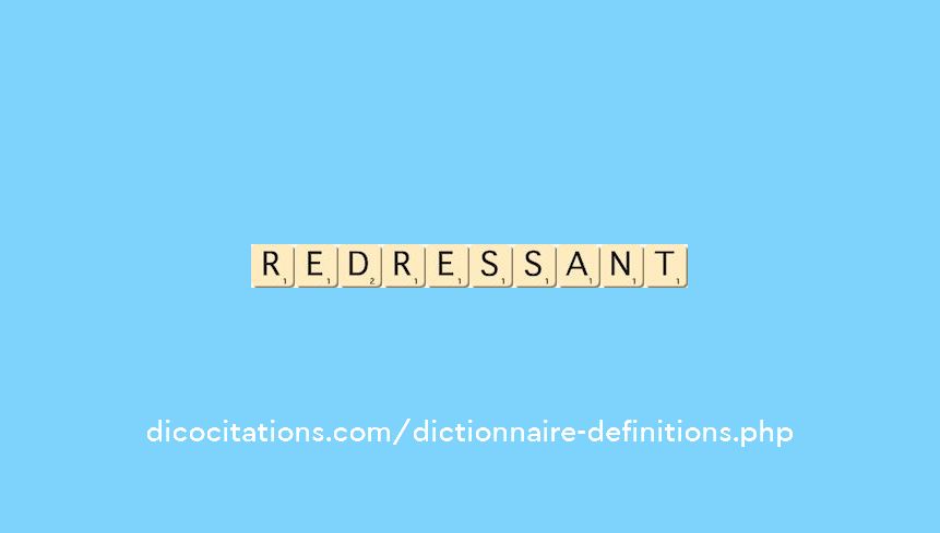 redressant redressant
