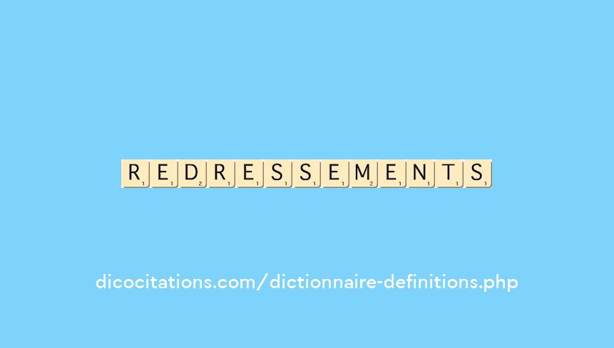 redressements redressements