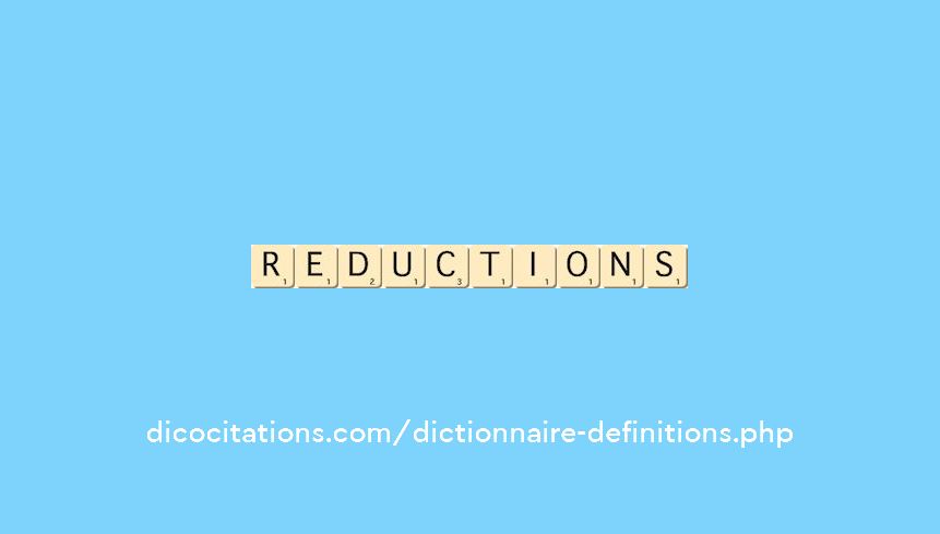 reductions