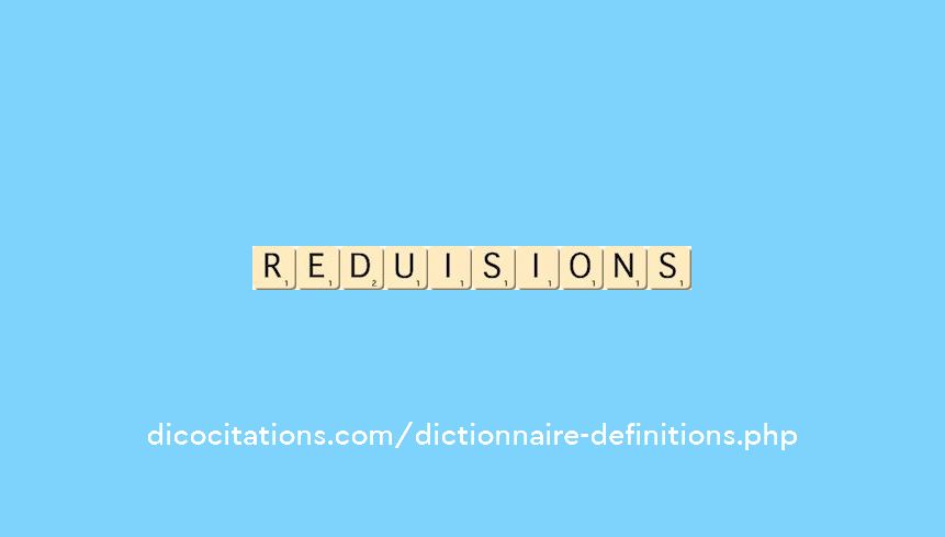 reduisions reduisions
