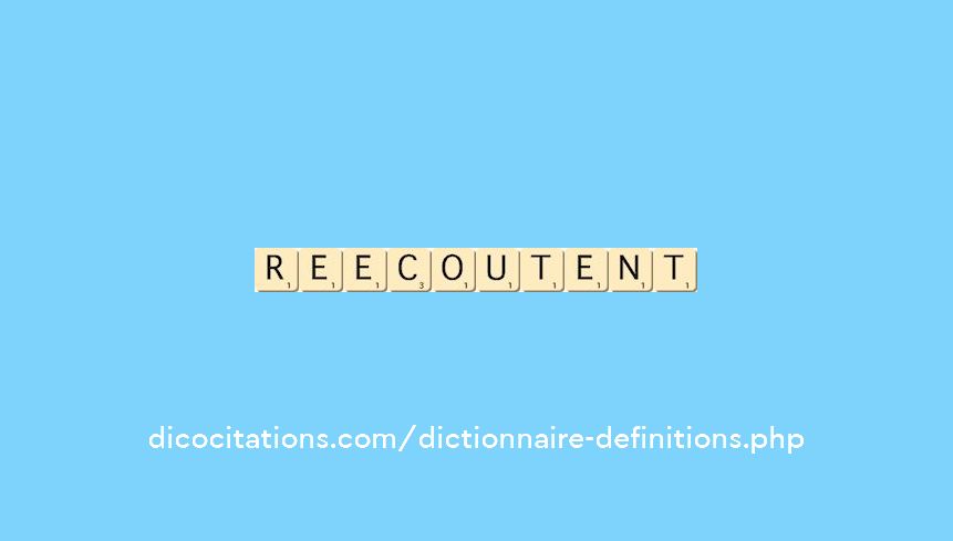 reecoutent reecoutent