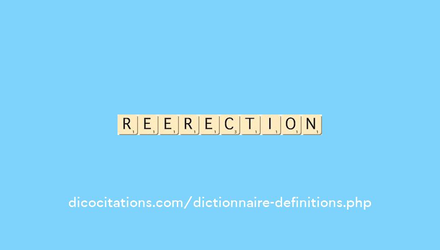 reerection