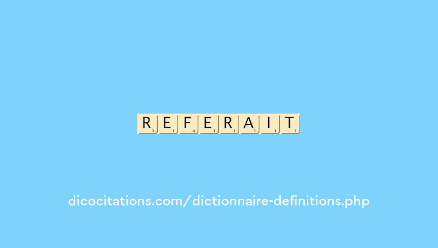 referait