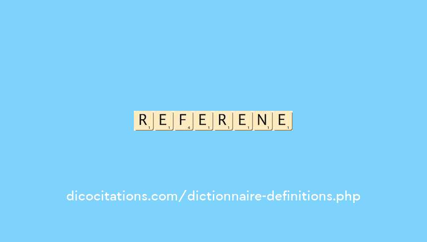 reference