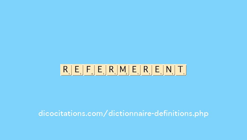 refermerent refermerent