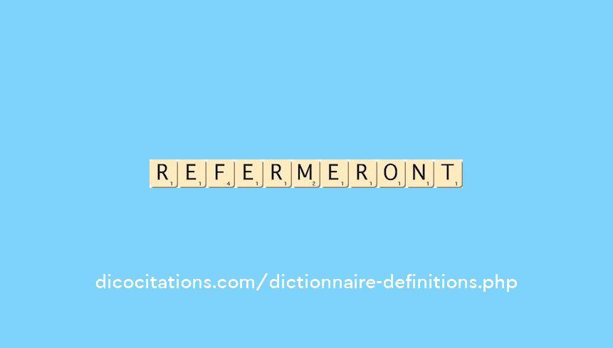 refermeront refermeront