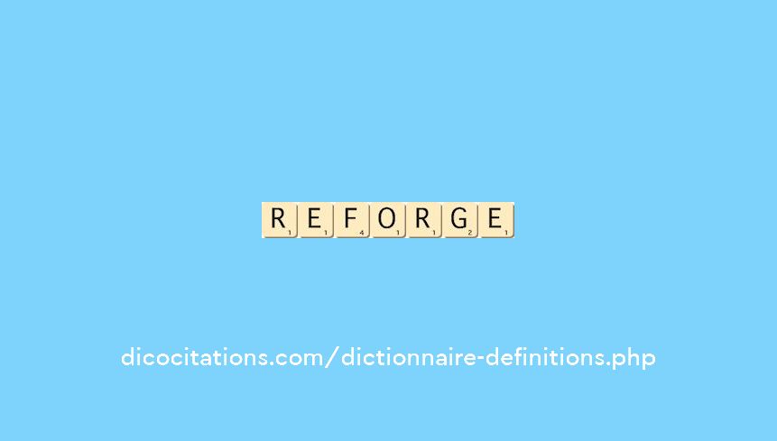 reforge reforge