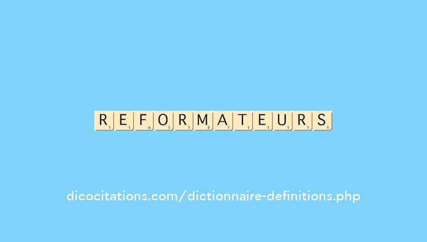 reformateurs
