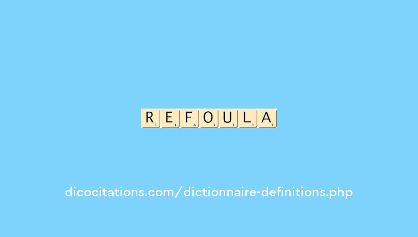 refoula refoula