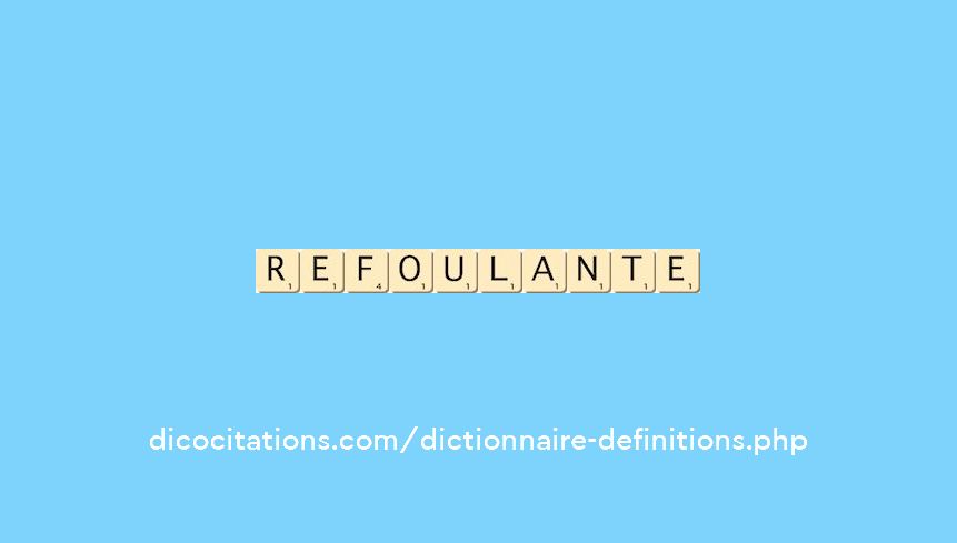 refoulante refoulante